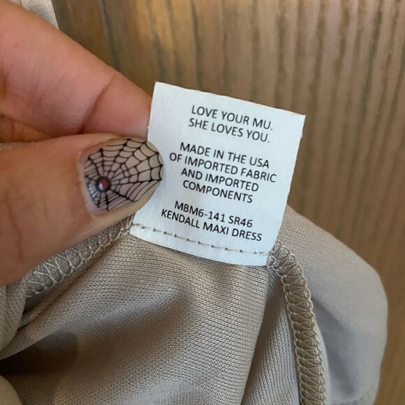 Show me your mumu Kendall Maxi Dress Show me the ring crisp Size XS - Picture 5 of 9